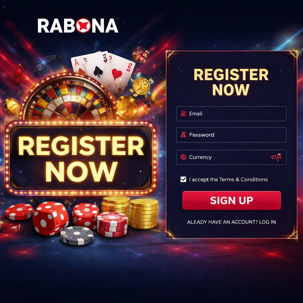 RABONA personal profile login on mobile